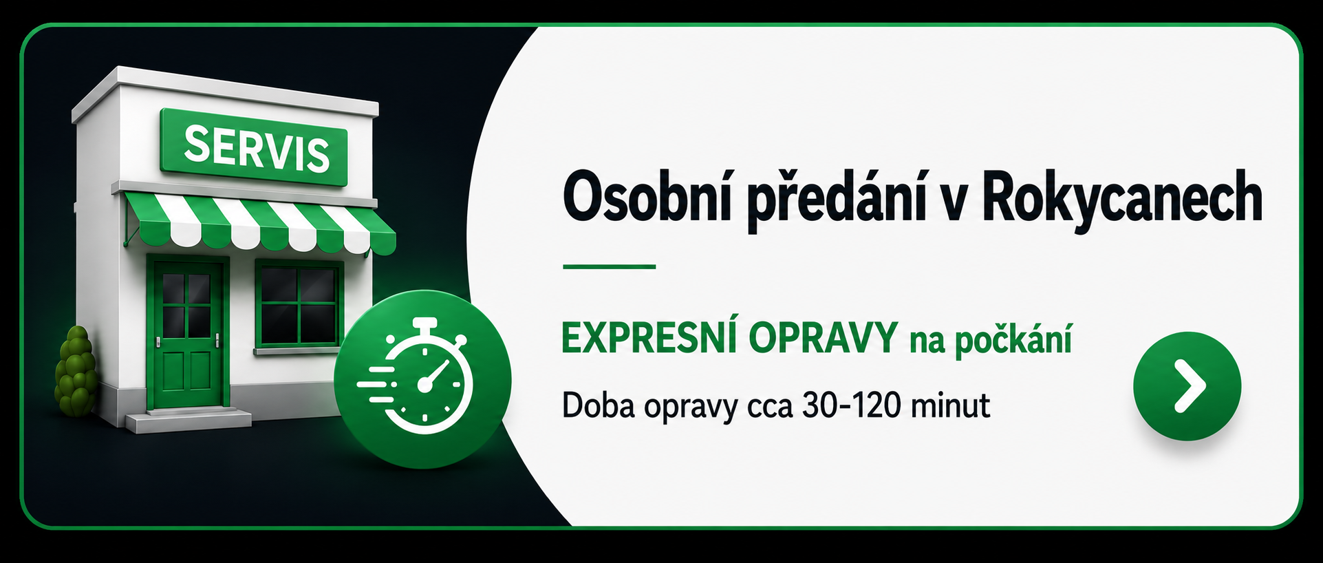 Osobní předání v Rokycanech